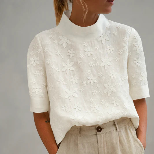 Jina | Broderad blus