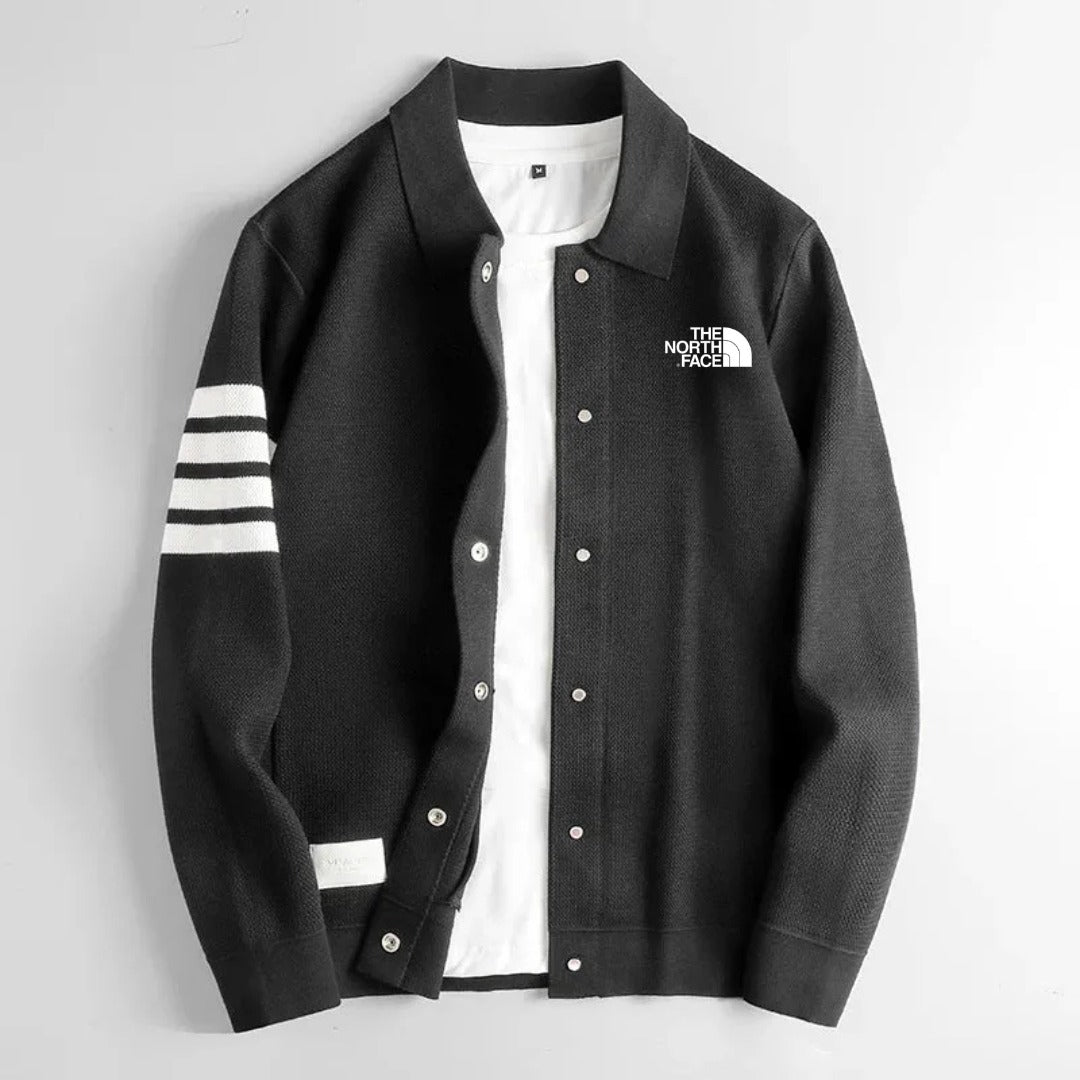 Bert | Herrjacka med avslappnad passform och knäppning