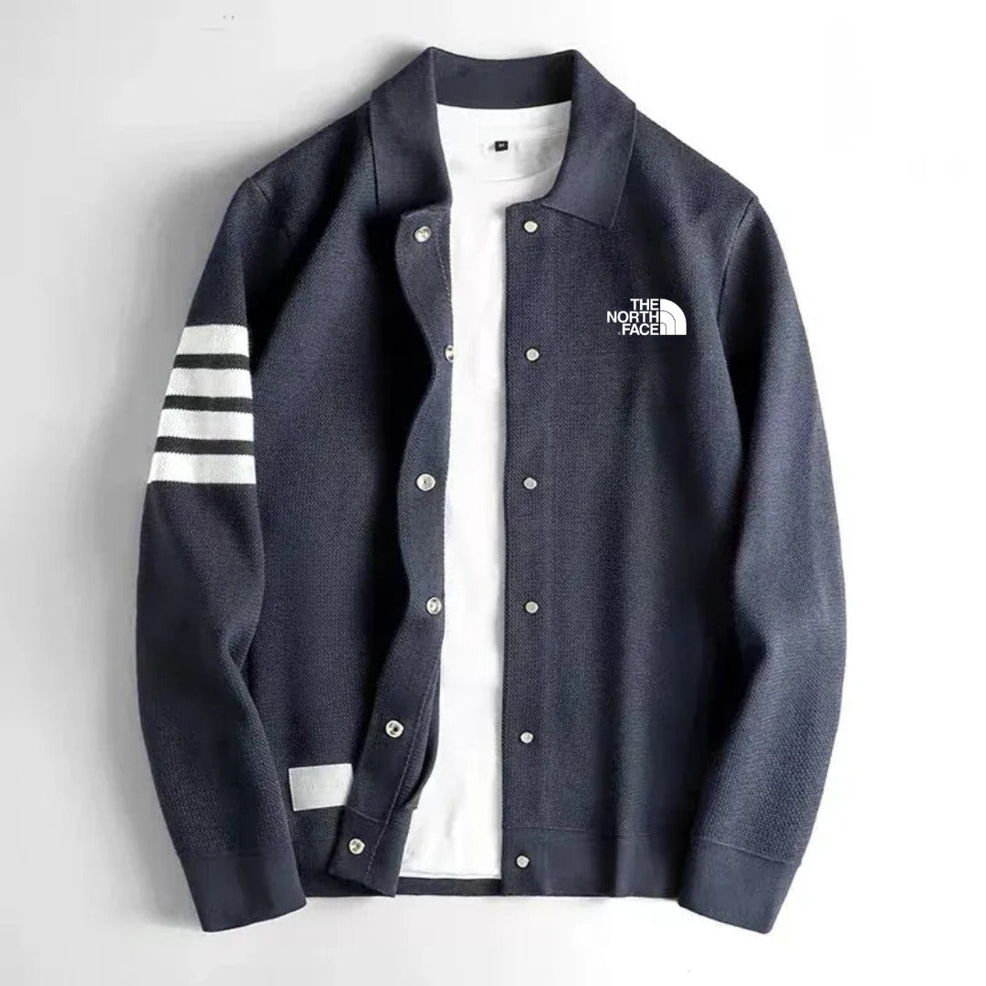 Bert | Herrjacka med avslappnad passform och knäppning